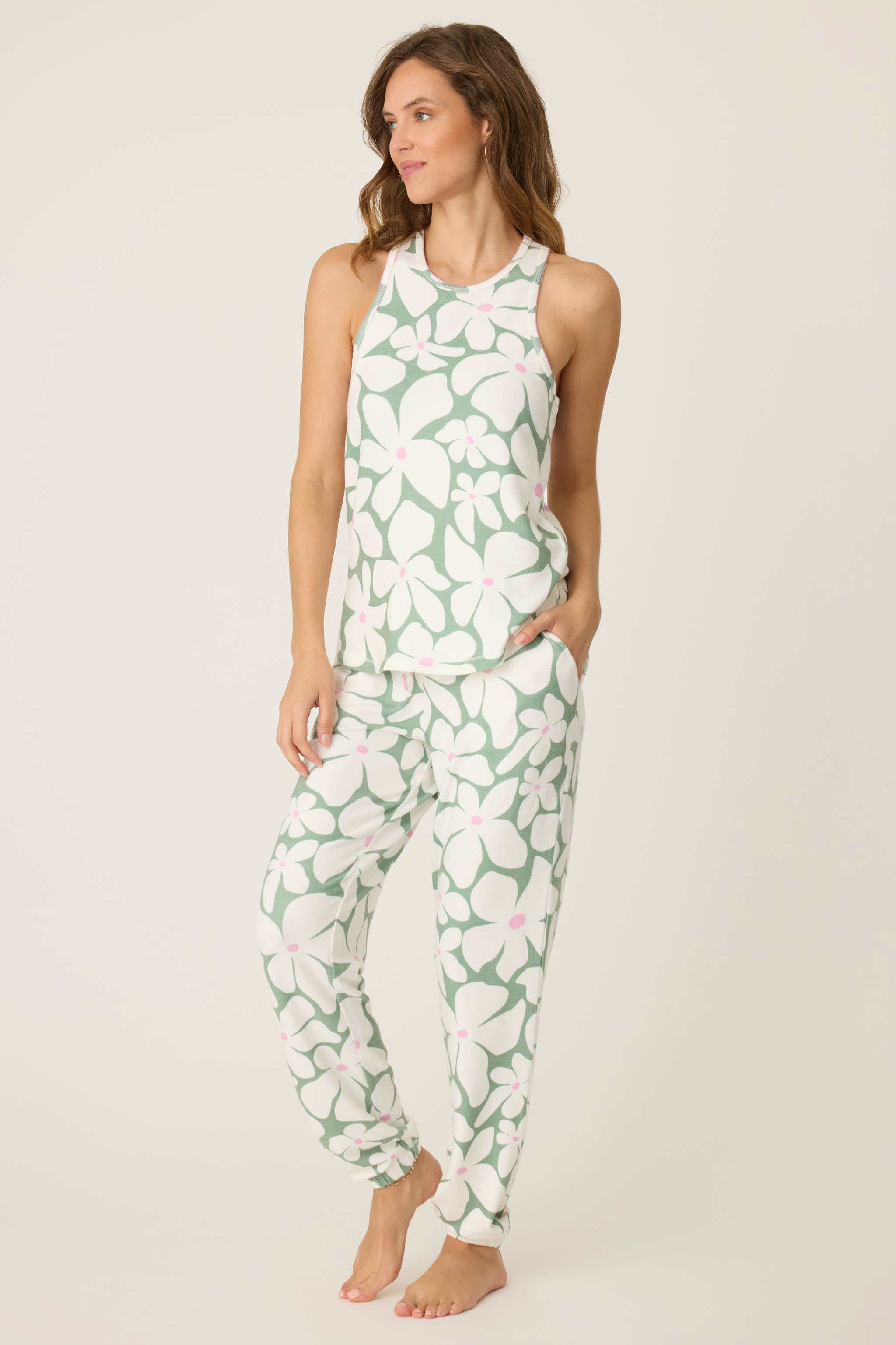 Loden Floral Loungewear Set – P.J. Salvage