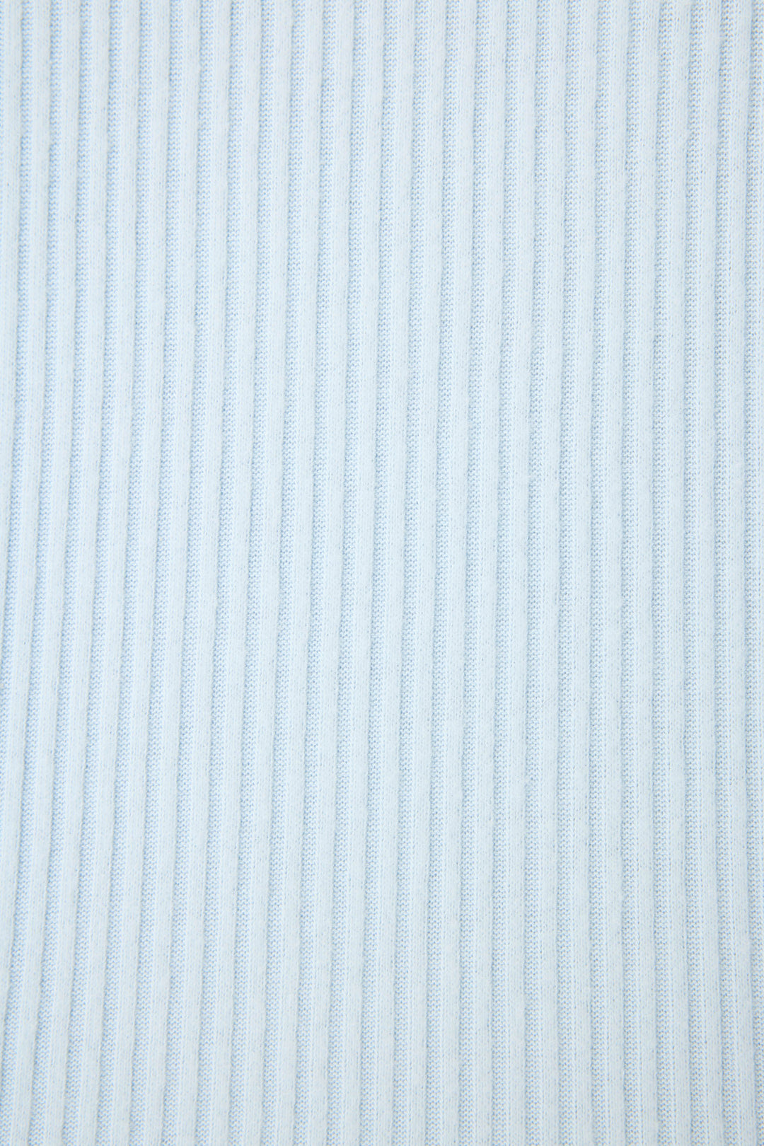 Close-up of the 3-Piece Luxe Ribbed Celestial PJ Set by P.J. Salvage in light blue, featuring soft ribbed fabric with evenly spaced vertical lines for a textured, uniform look.