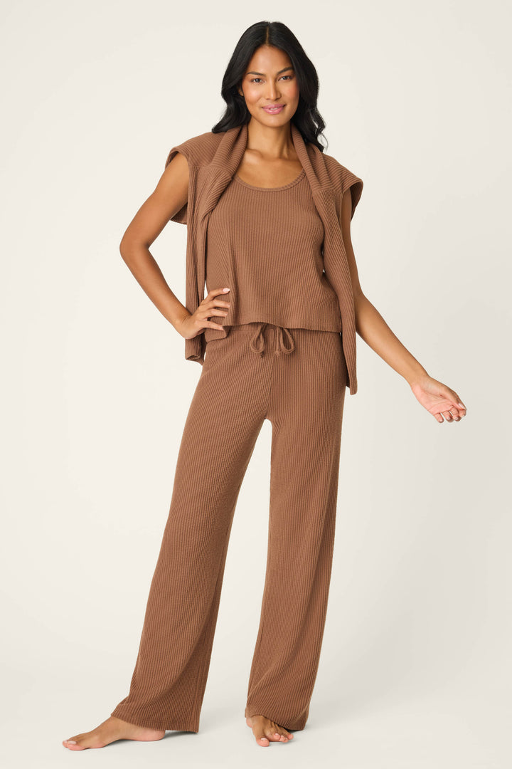 3-Piece Luxe Ribbed PJ Set - 3-Piece Set - P.J. Salvage