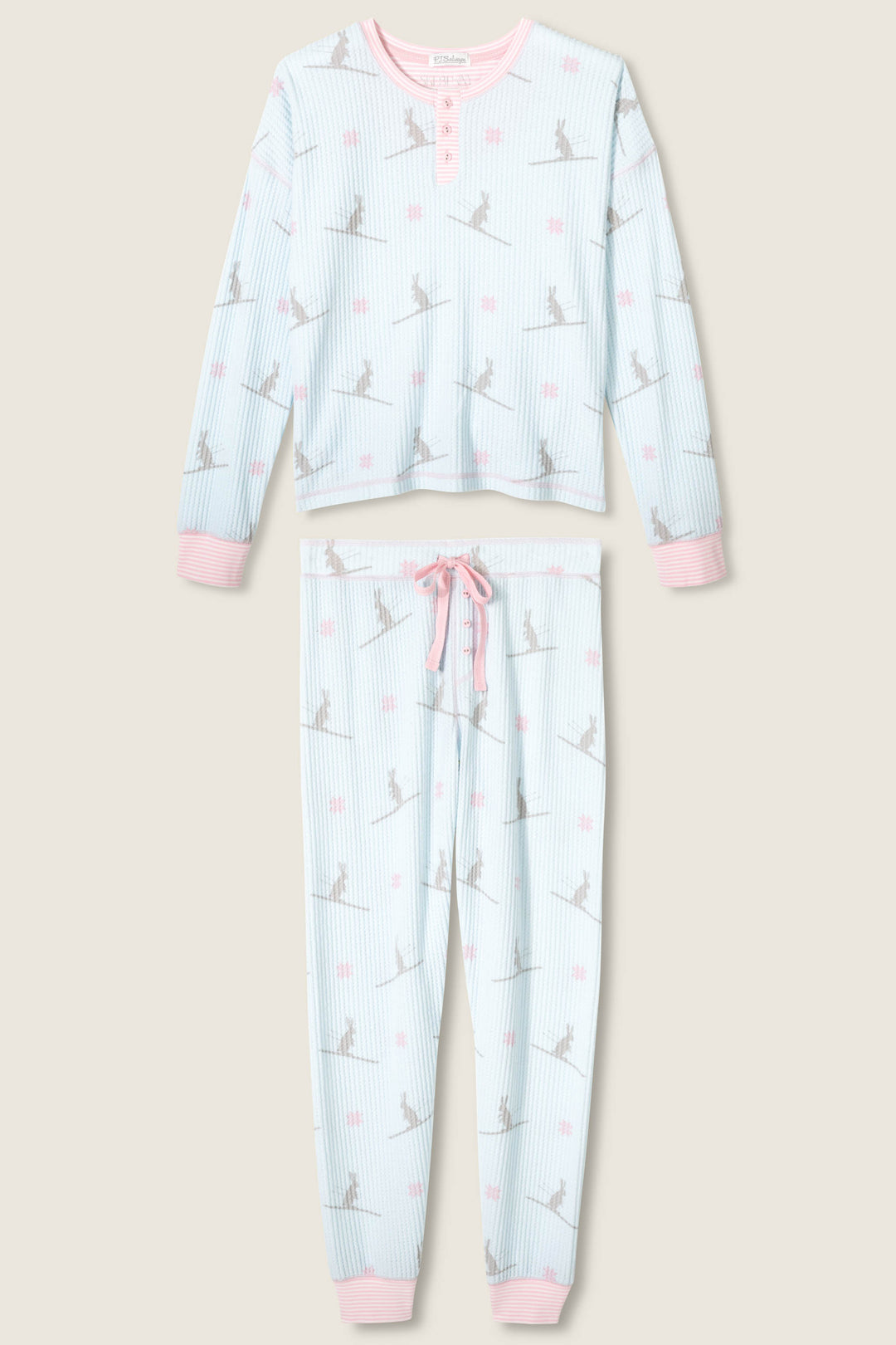 Ski Jammie Classics Ski Bunny PJ Set