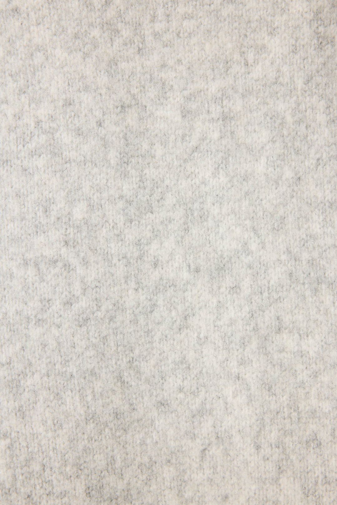 Close-up of the cozy heather grey fabric on the P.J. Salvage "My Dog Is My Valentine" Long Line Cardigan, featuring a soft, fuzzy texture with subtle shading for added warmth and comfort.