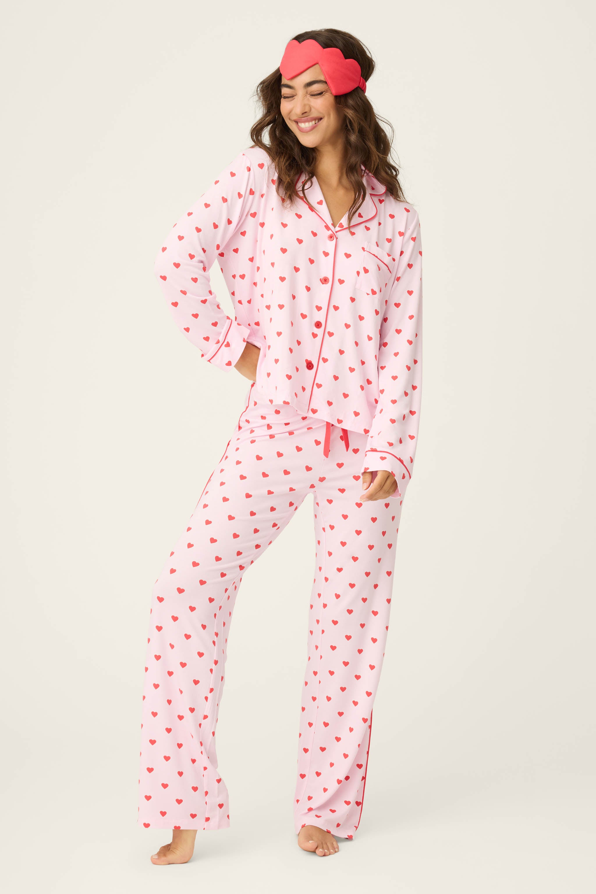 Wildest Dreams Heart Print 3-Piece PJ Set | P.J. Salvage