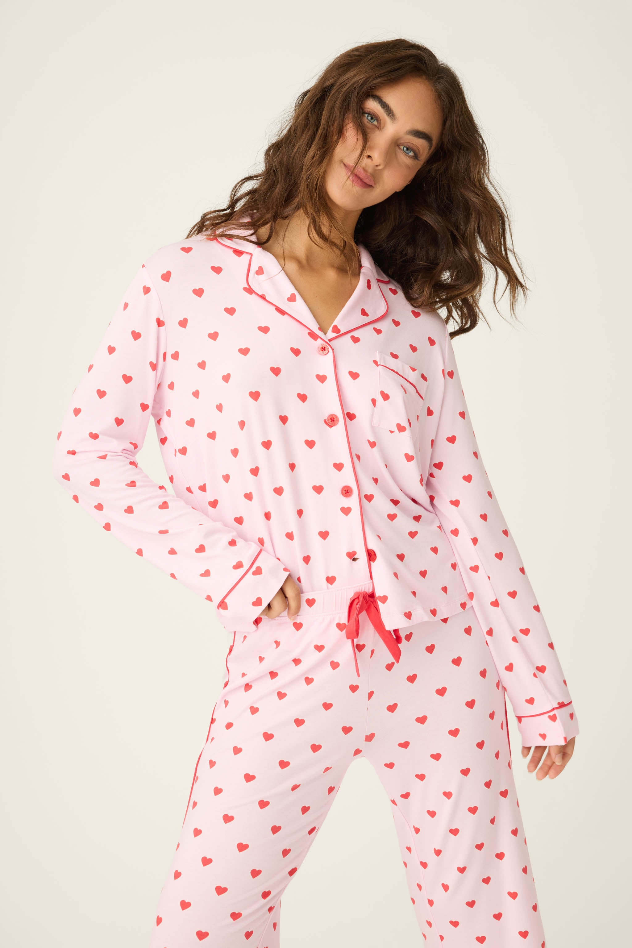Wildest Dreams Heart Print 3-Piece PJ Set | P.J. Salvage
