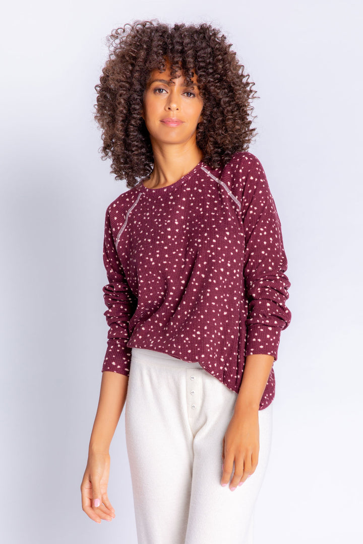 My Friend Spot Long Sleeve Top - Long Sleeve Tops - P.J. Salvage