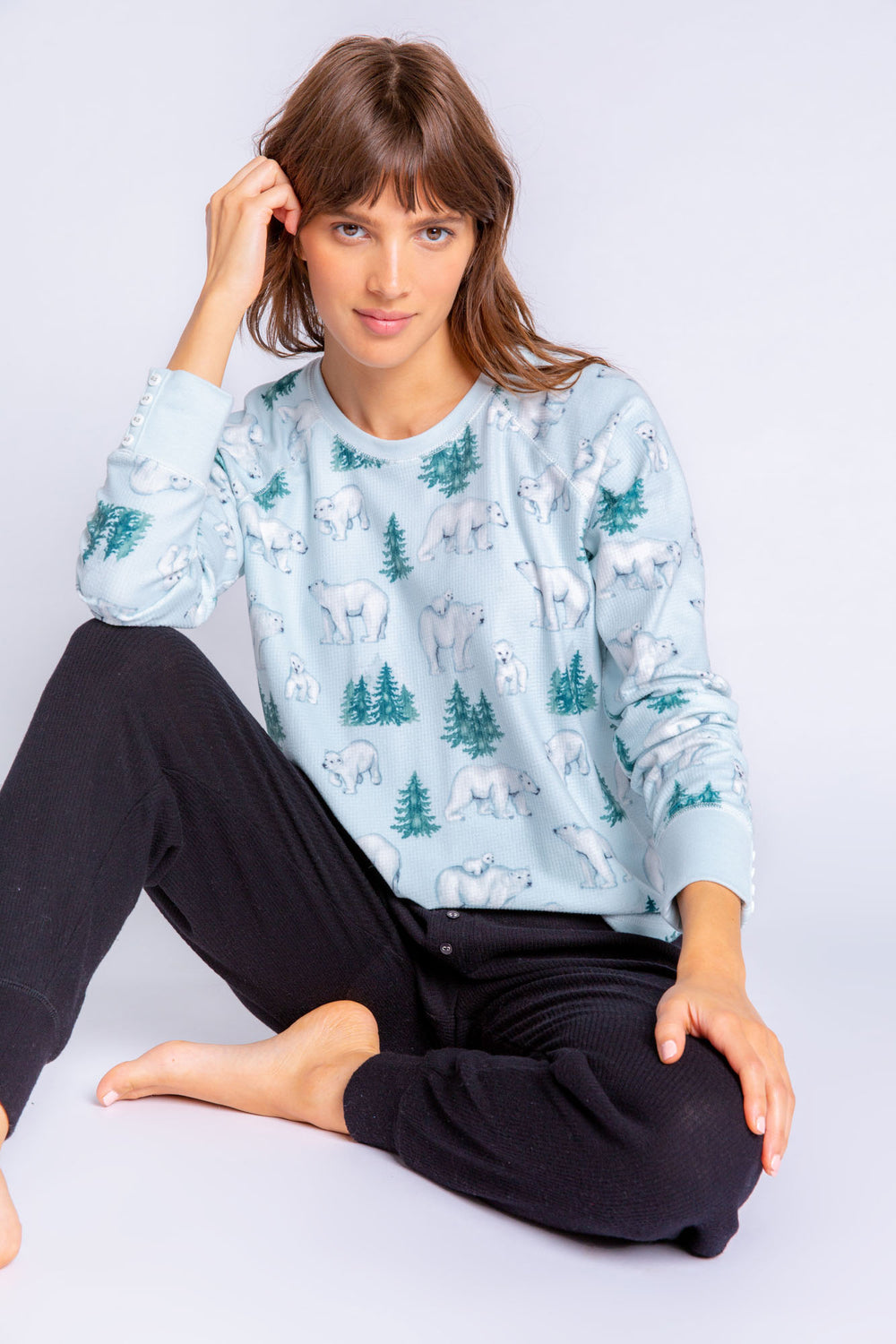 Just Chill Long Sleeve Top - Long Sleeve Tops - P.J. Salvage