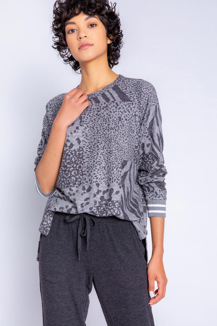 Patch Perfect Long Sleeve Top - Long Sleeve Tops - P.J. Salvage
