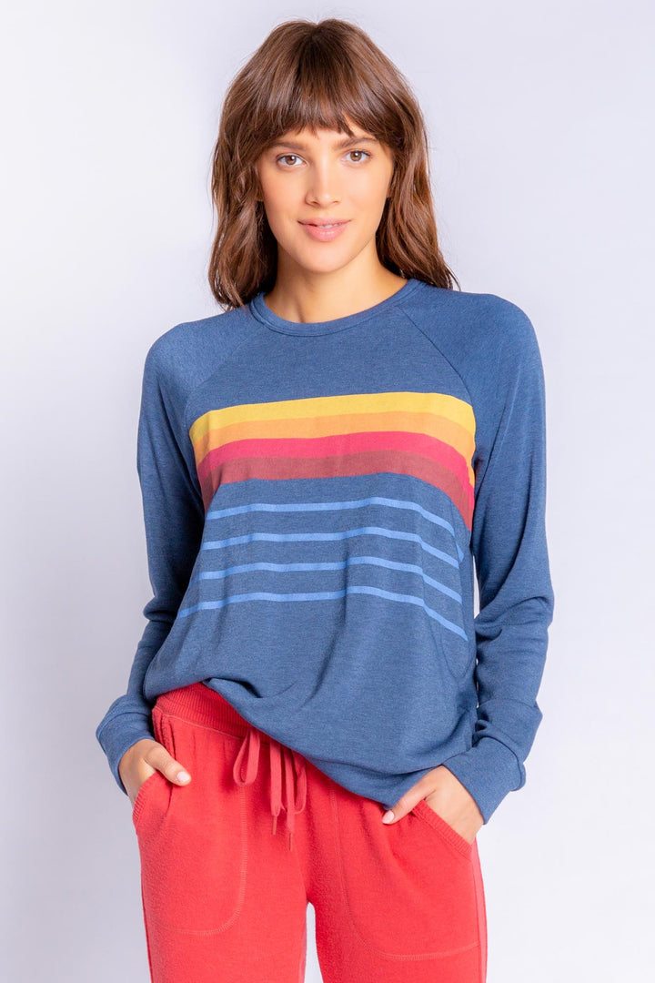 Stay Cozy Long Sleeve Top - Long Sleeve Tops - P.J. Salvage