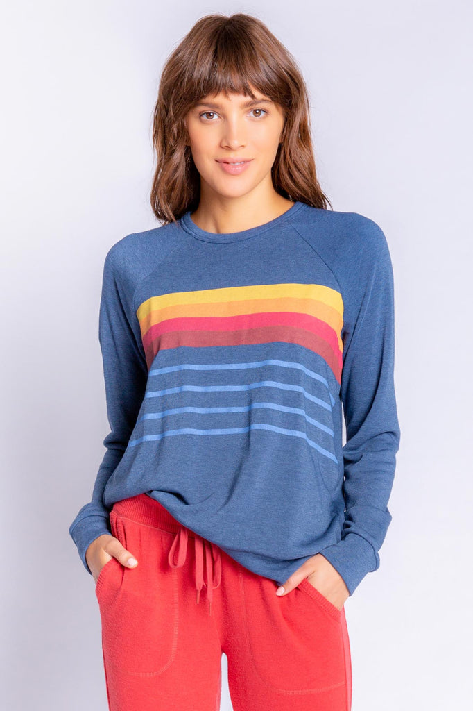 (取寄) ピー ジェイ サルベージ レディース コージー アンド シック ロング スリーブ トップ P.J. Salvage women Cozy & Chic Long Sleeve Top Black Stay Cozy Long Sleeve Top – P.J. Salvage