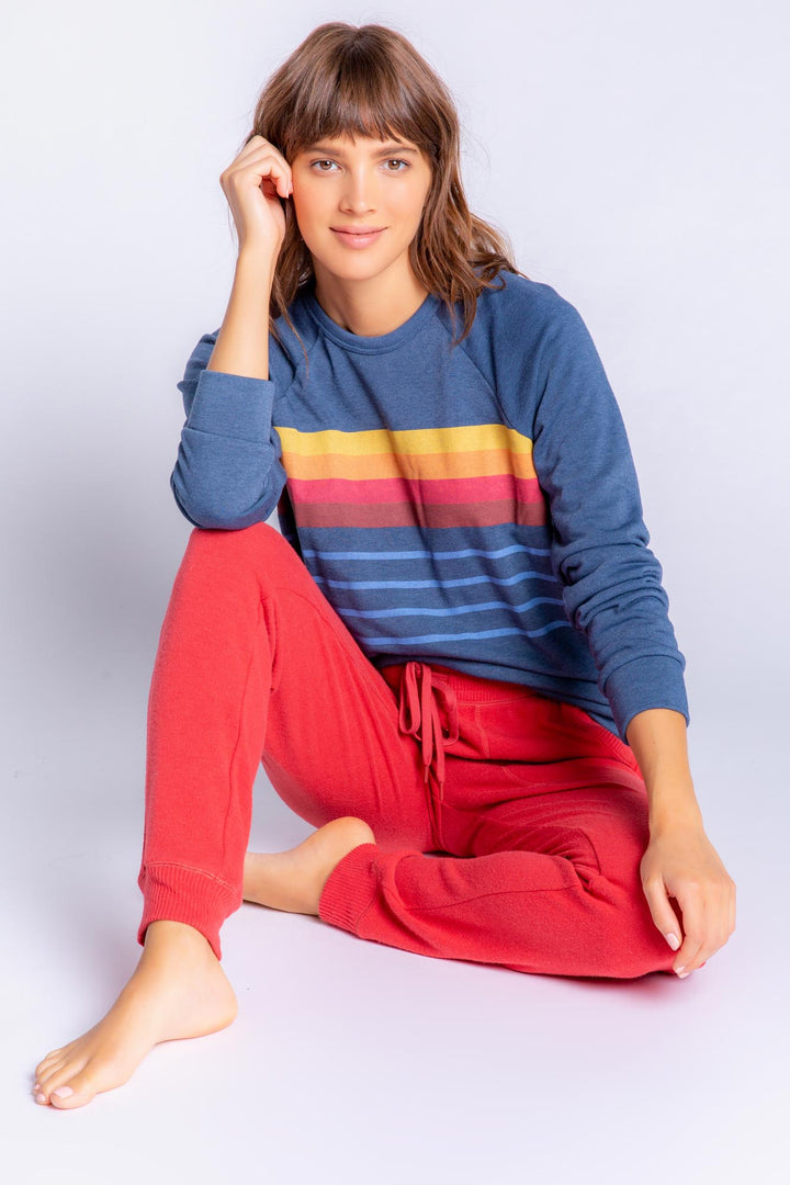 Stay Cozy Long Sleeve Top - Long Sleeve Tops - P.J. Salvage