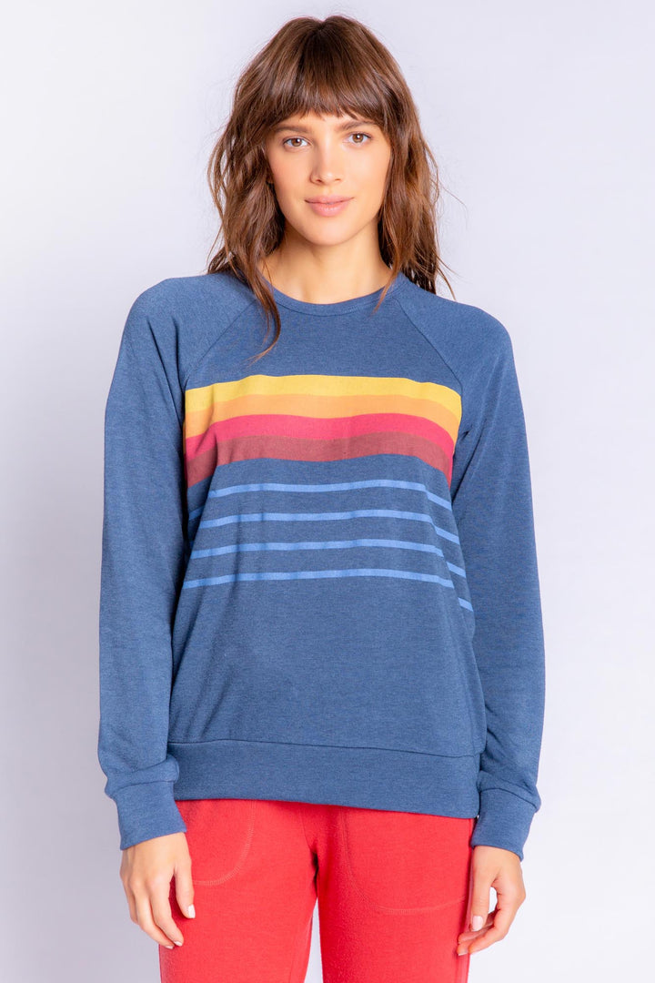 Stay Cozy Long Sleeve Top - Long Sleeve Tops - P.J. Salvage