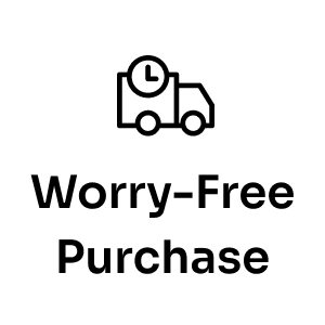 Black line icon of a delivery truck with a clock above it, positioned above the bold text PJS Checkout+ by Seel on a white background—emphasizing added protection for qualifying purchases.