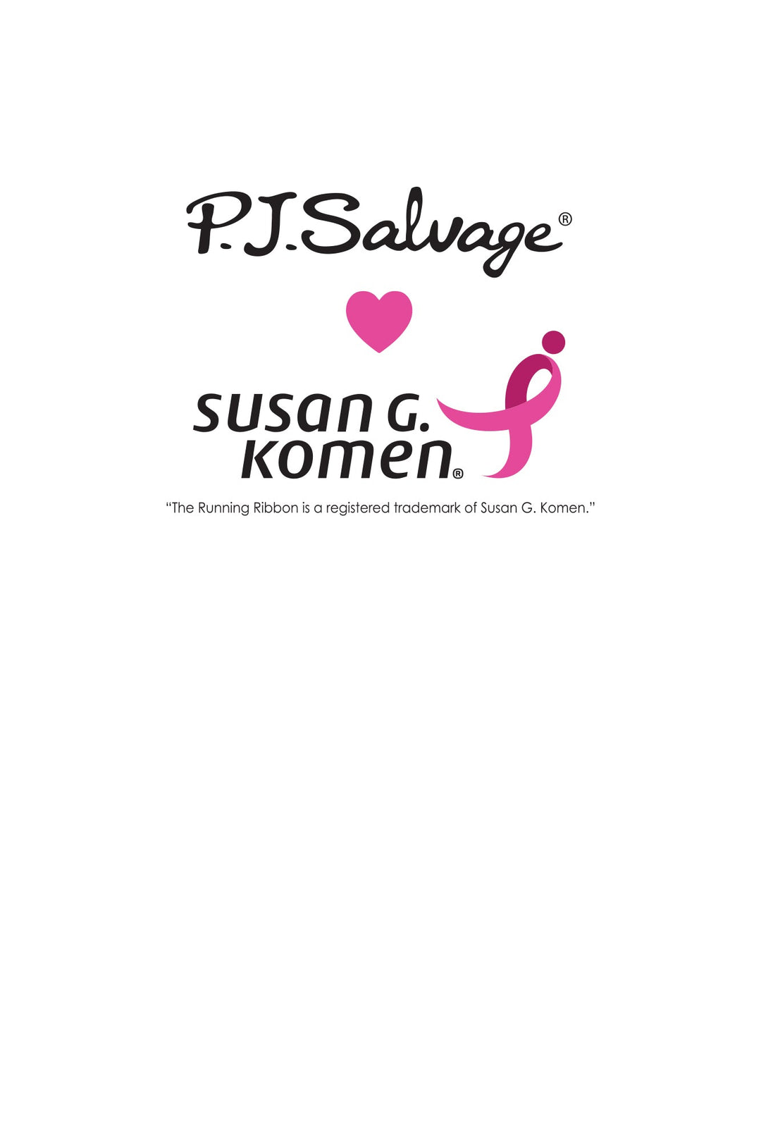 Susan G. Komen Donation - P.J. Salvage