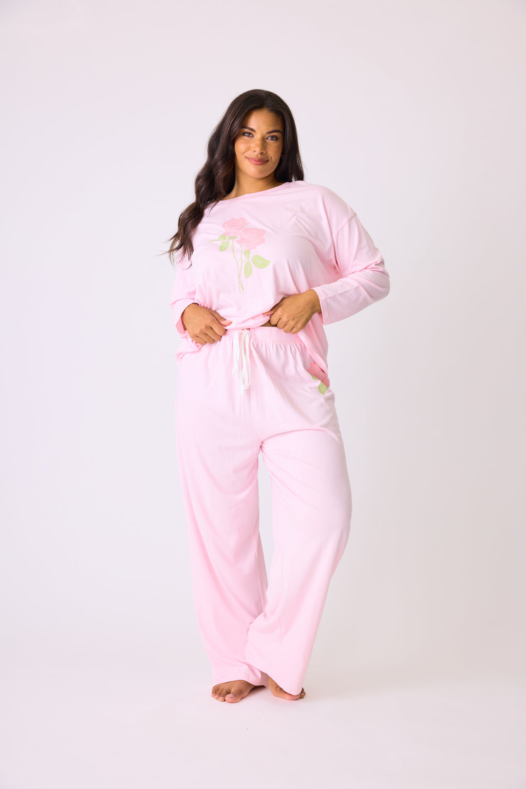 Rose Cotton Lounge Set - P.J. Salvage