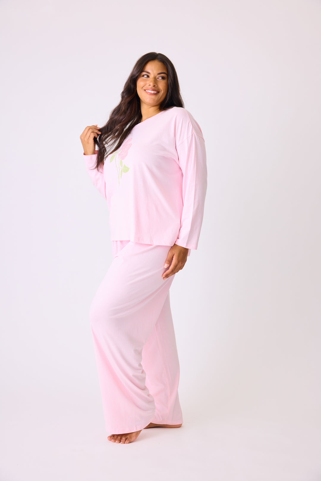 Rose Cotton Lounge Set - P.J. Salvage