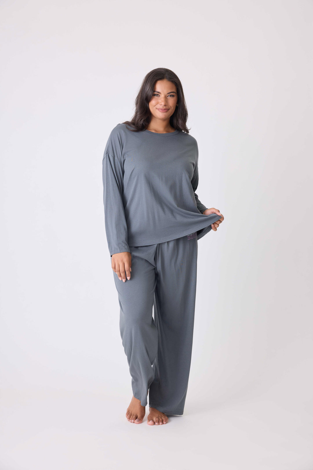 Smiley Cotton Lounge Set - P.J. Salvage
