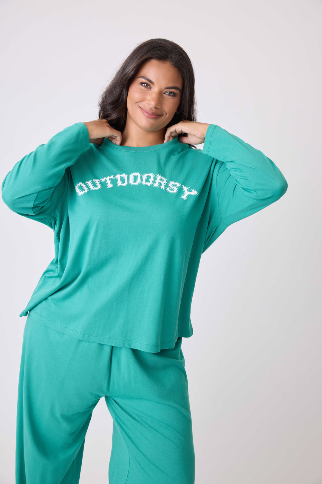Outdoorsy Cotton Lounge Set - P.J. Salvage