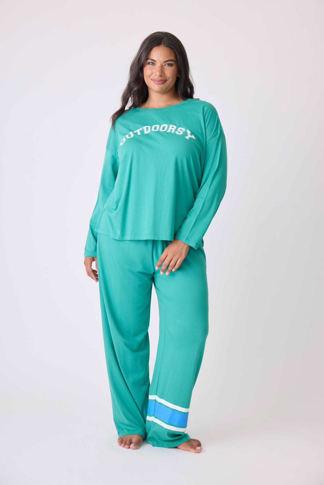 Outdoorsy Cotton Lounge Set - P.J. Salvage