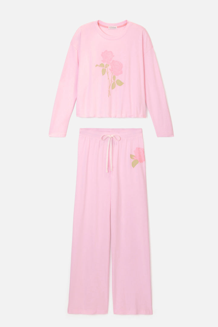 Rose Cotton Lounge Set - P.J. Salvage