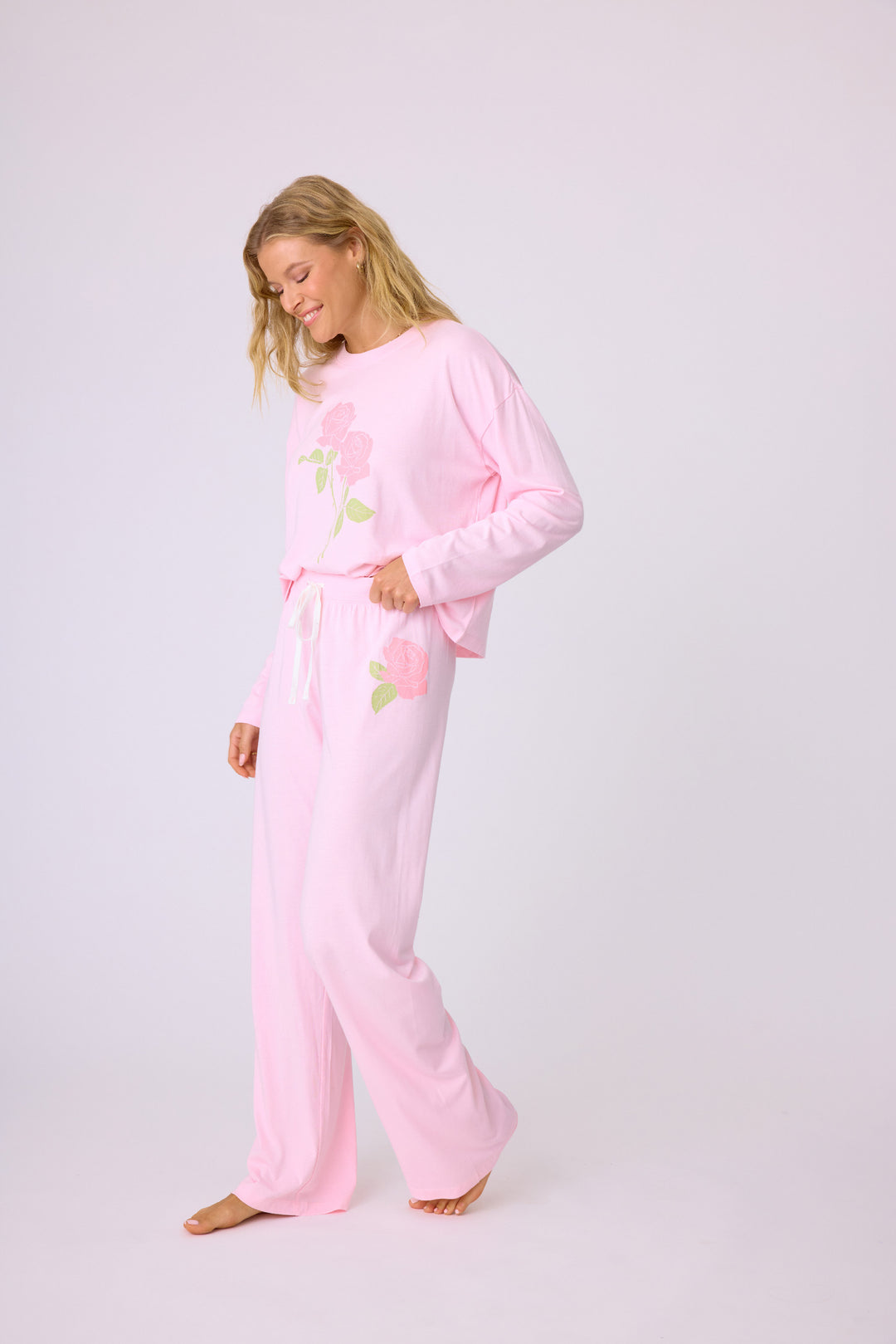 Rose Cotton Lounge Set - P.J. Salvage