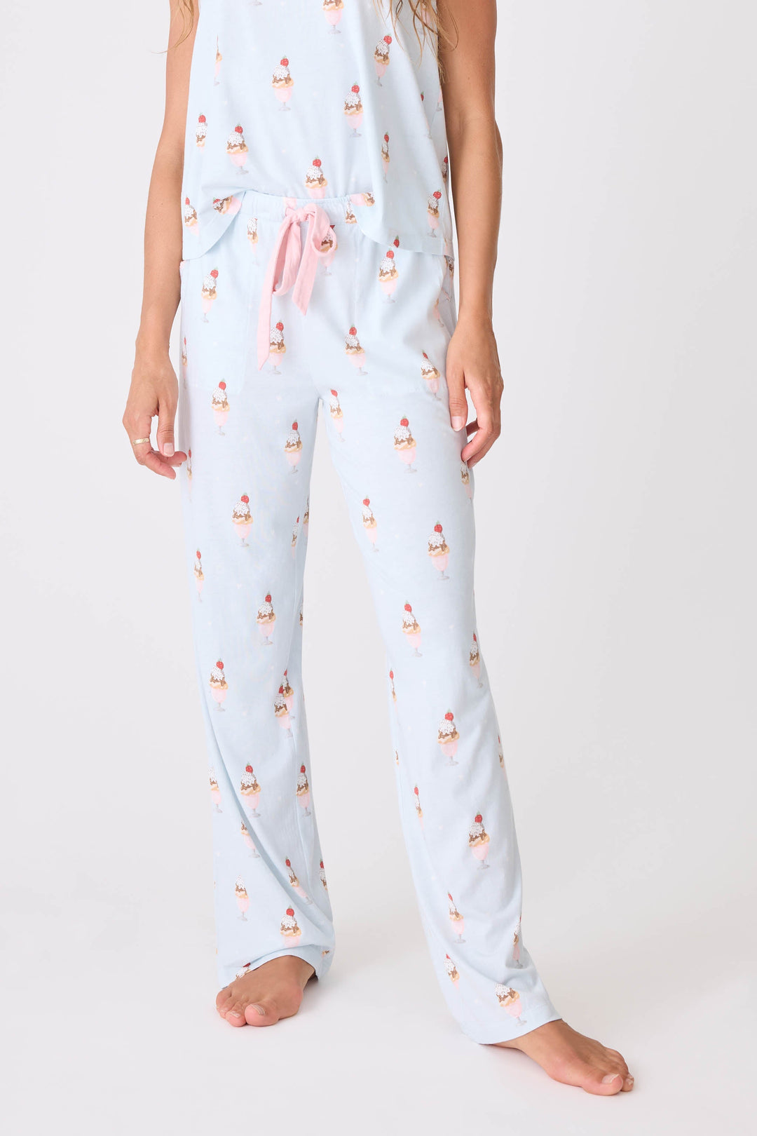 Women's Blue Ice Cream Pajama Pants – Salvage