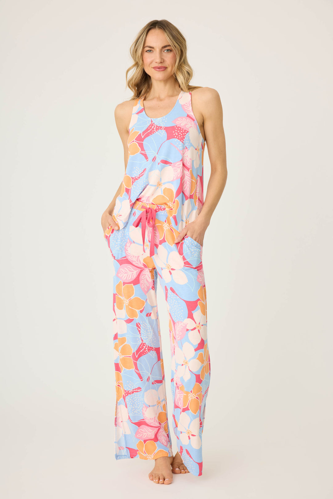 Tropical Dream Pants/Crop Top Set Tropical Dream Pants/Crop Top Set