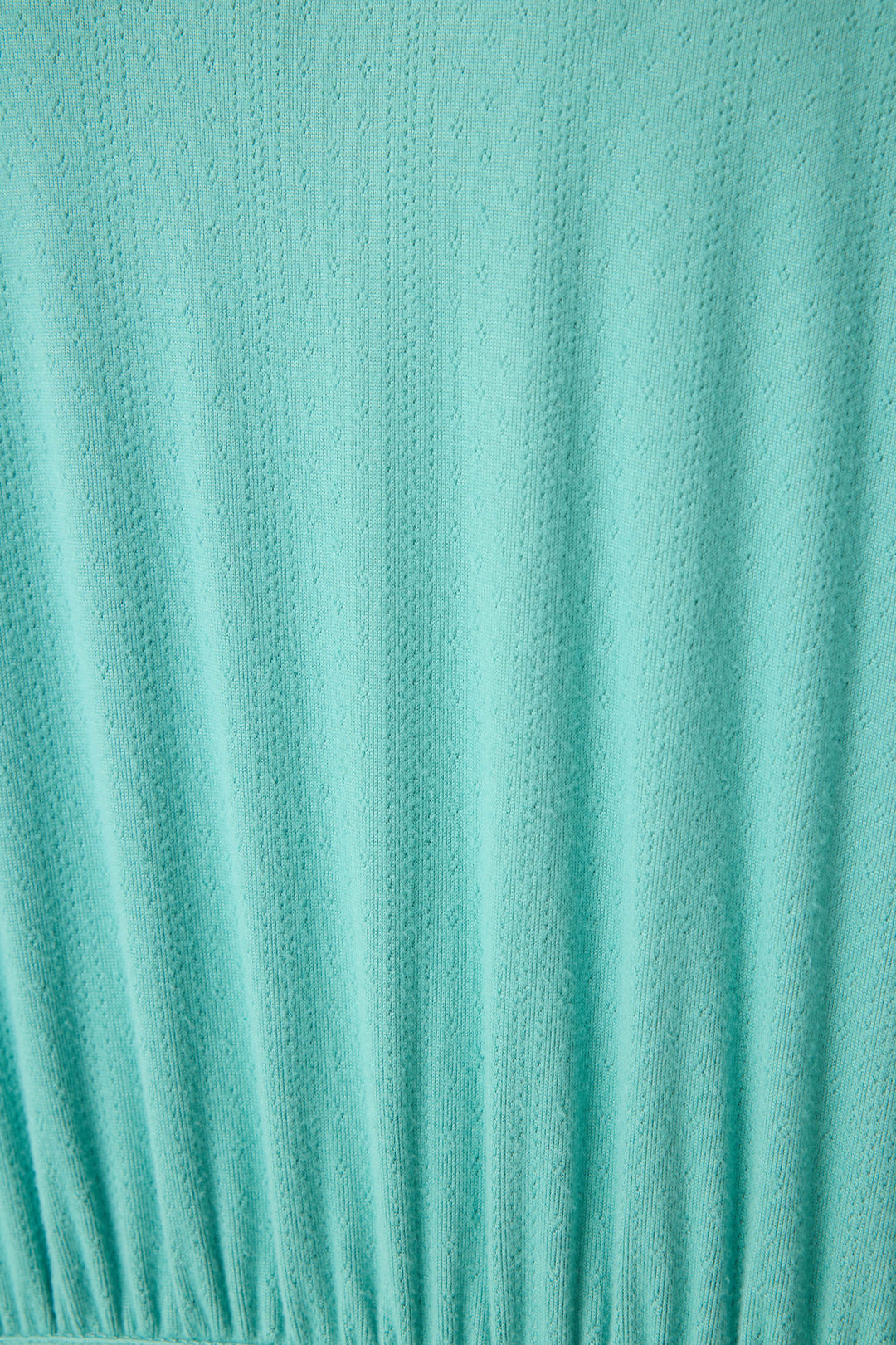 Women's jade long sleeve lounge robe.