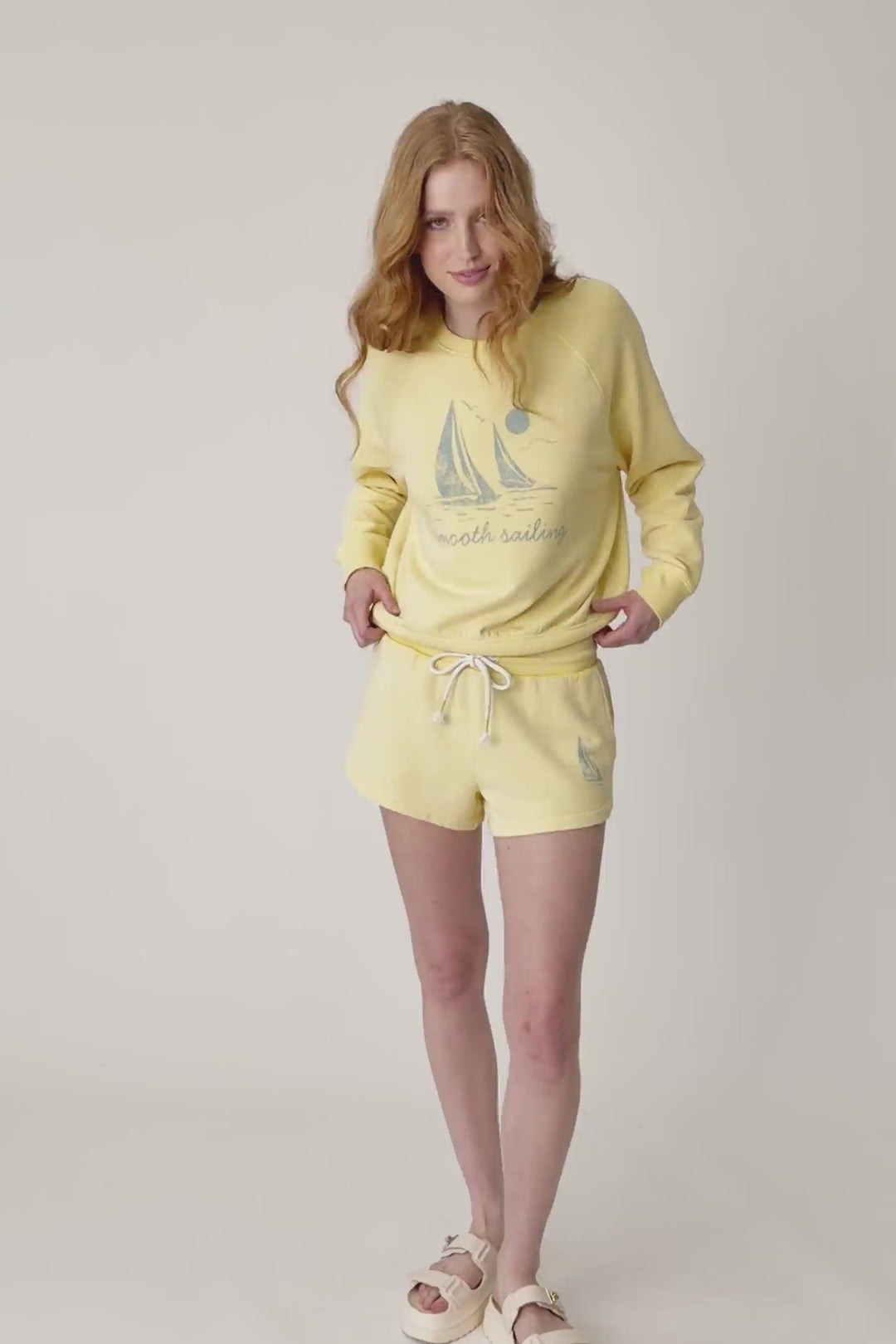 Meet Me By The Sea Smooth Sailing Shorts
