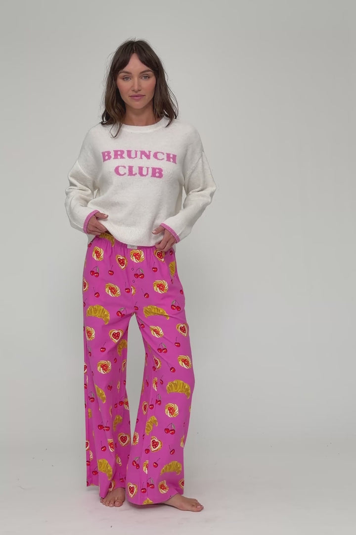 Brunch Club Snuggle Sweater