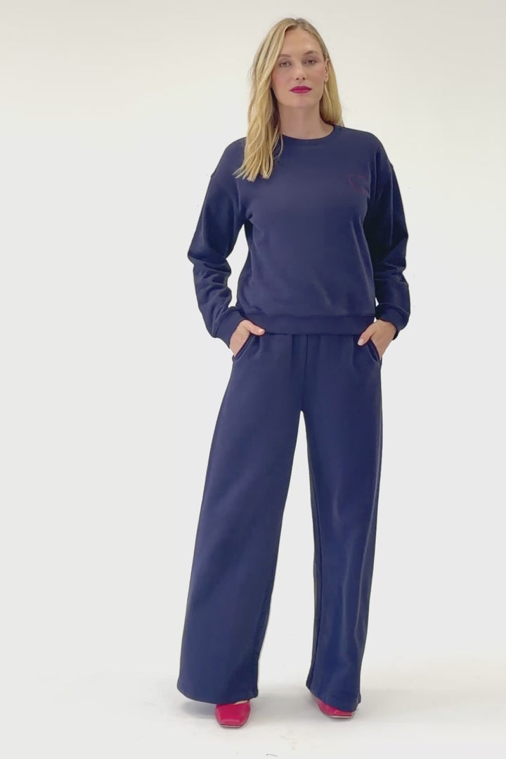 C'est La Vie Blue Ink BFF Lounge Pants