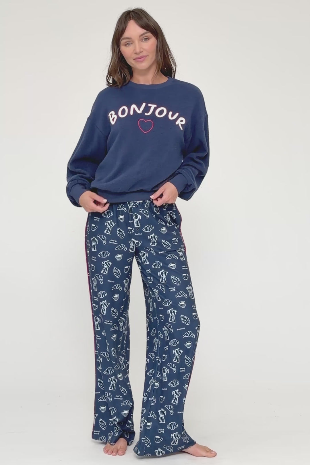 Bonjour Babe Boucle Bonjour Sweater