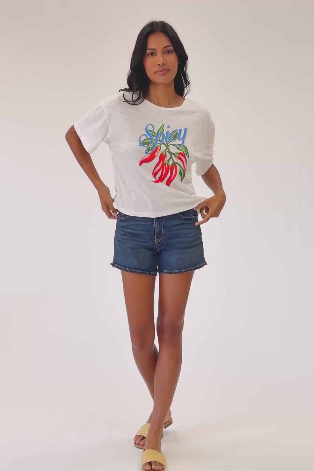Feelin’ Prickly Spicy Chili Graphic T-Shirt
