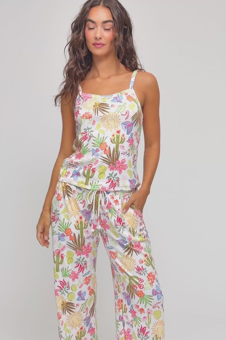 Feelin' Prickly Desert Dreams Pajama Pants