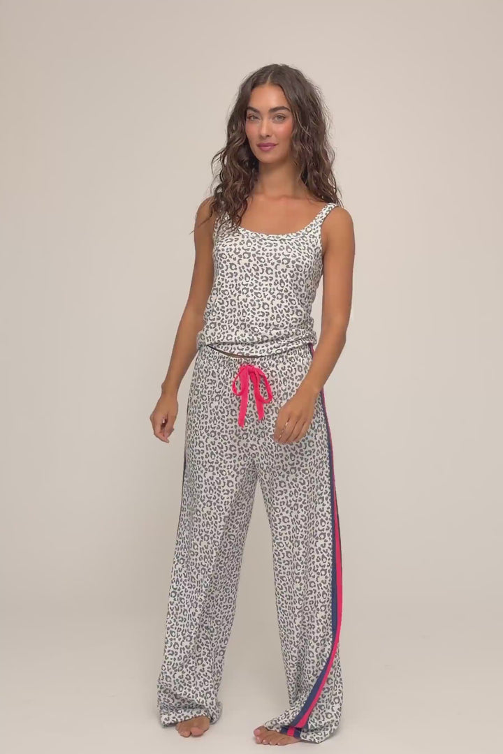 Cat’s Meow Big Stretch Long PJ Set