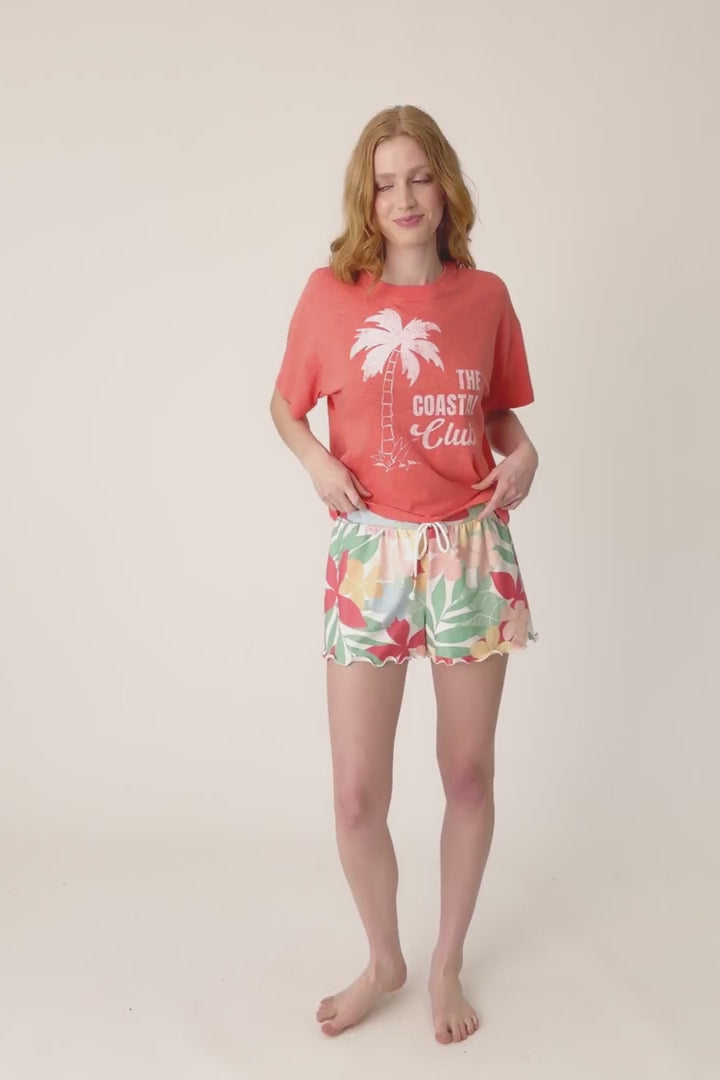 The Coastal Club Graphic Print T-Shirt