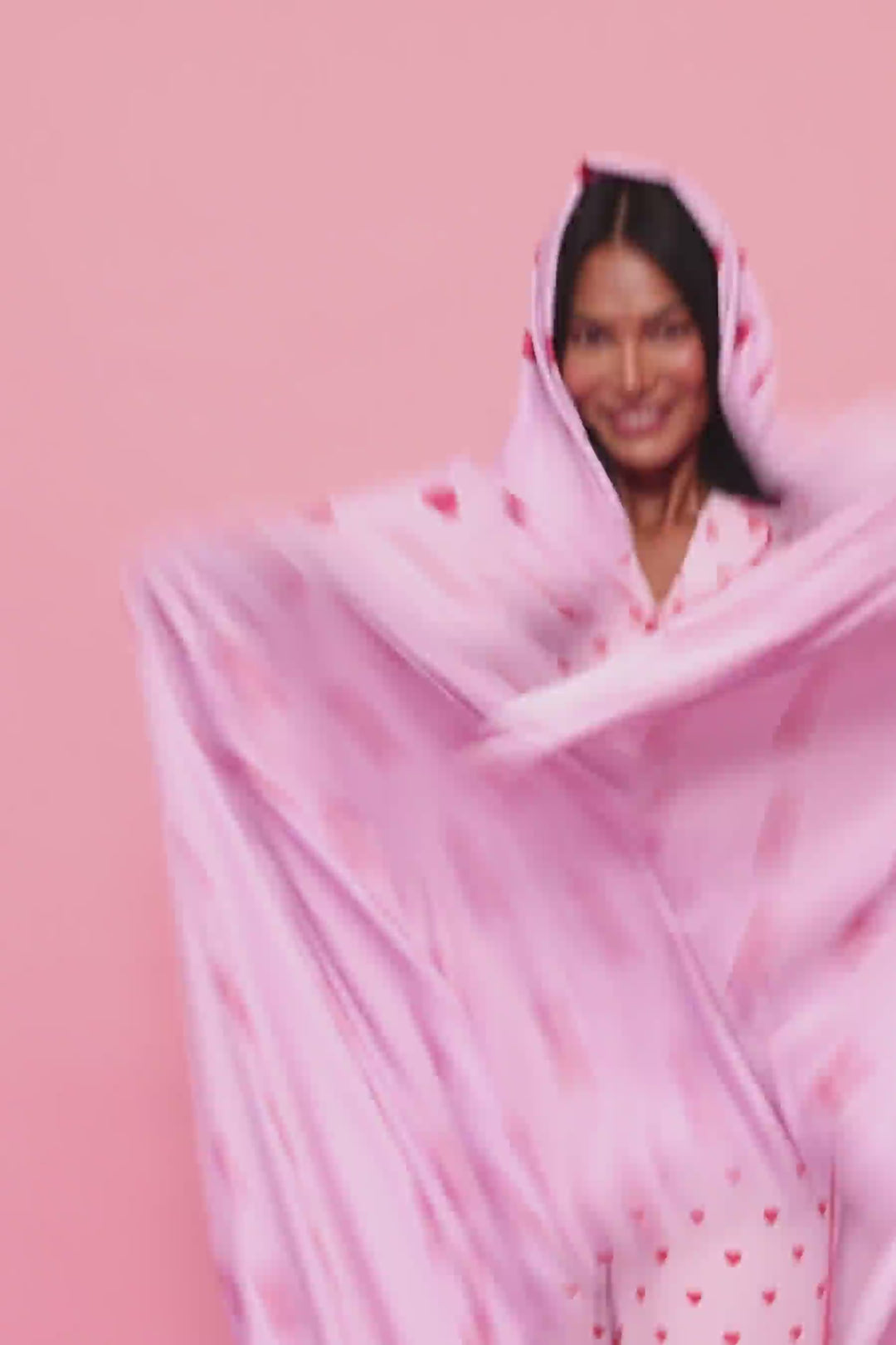 Wildest Dreams Heart Print 3-Piece PJ Set