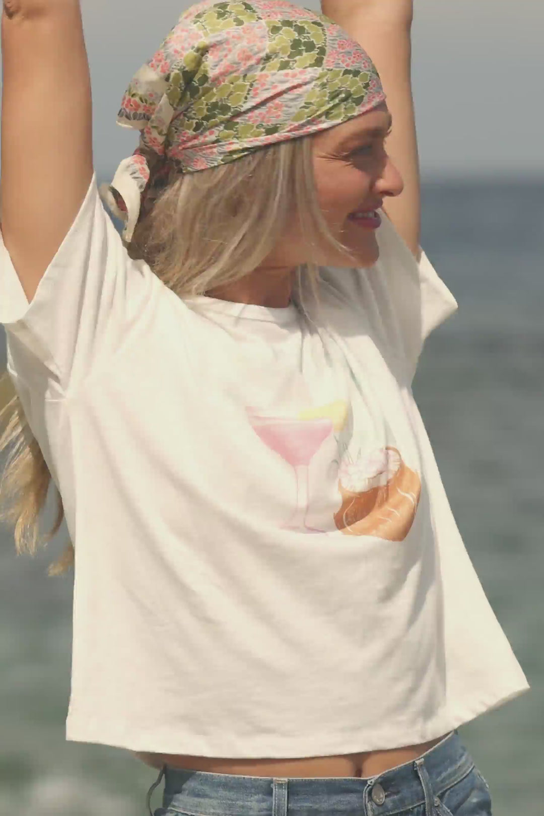 It's Five O'clock Somewhere "Happy Hour" Graphic T-Shirt