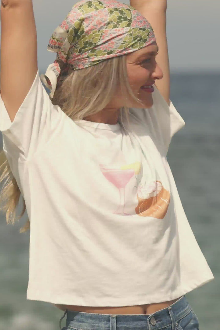 It's Five O'clock Somewhere "Happy Hour" Graphic T-Shirt