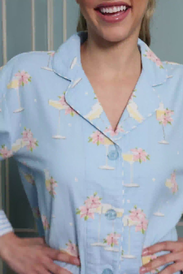 Fizz The Season 3-Piece Flannel PJ Set