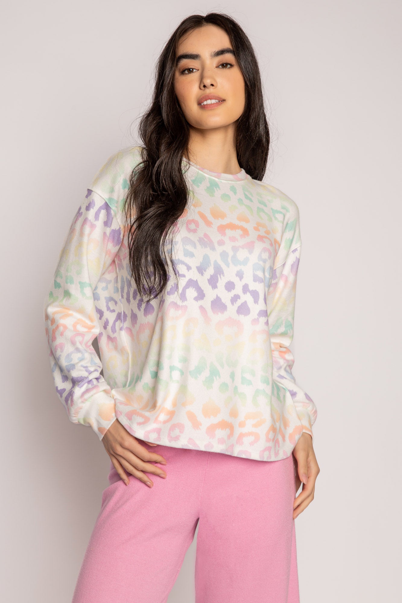 Pj salvage tie dye rainbow online