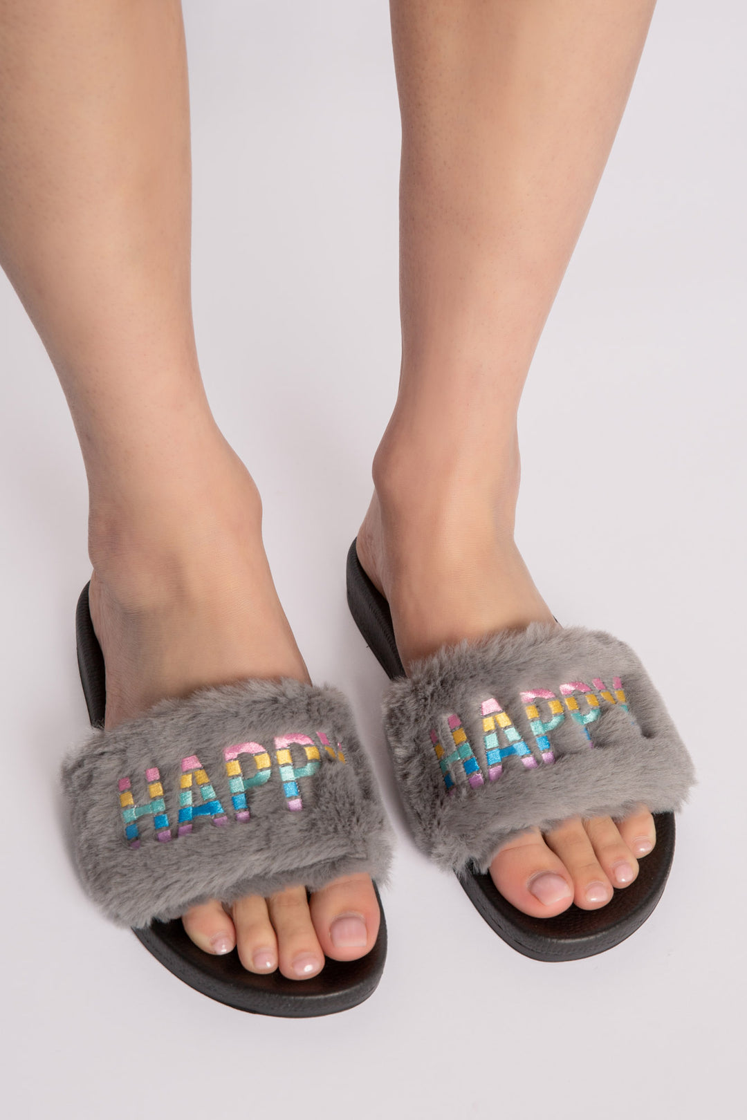 Fuzzy Feet Slippers (7215133950052)
